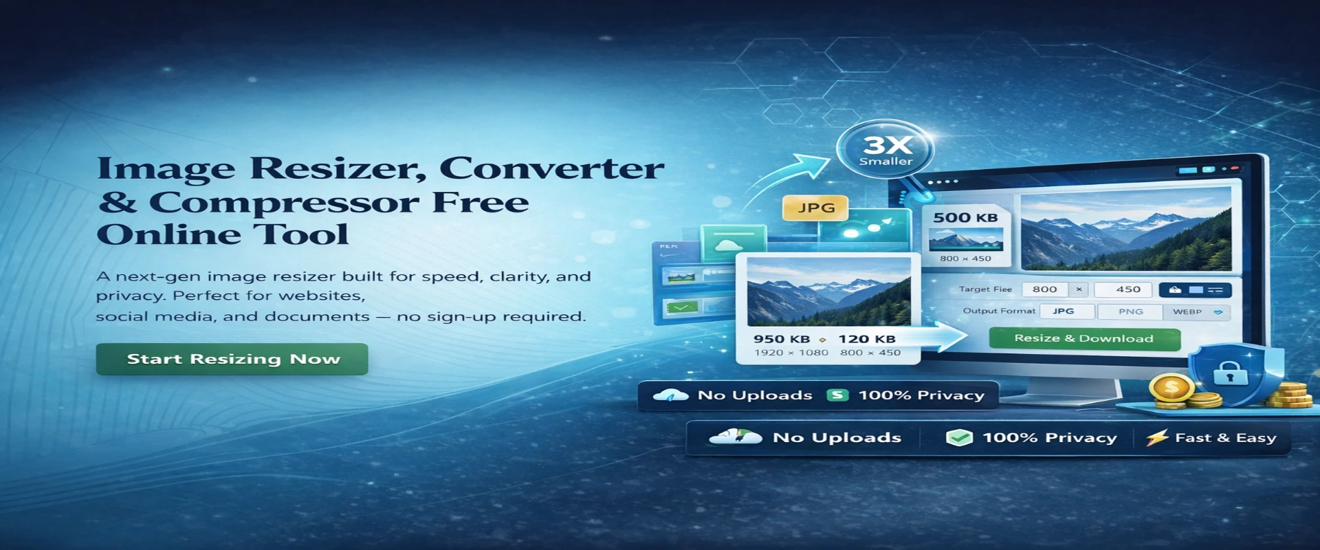 Free Online Image Tools – File Convert, Compress & Edit Images Online