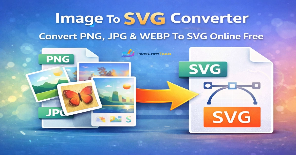Image To SVG Converter – Convert PNG, JPG & WEBP To SVG Online Free 2026